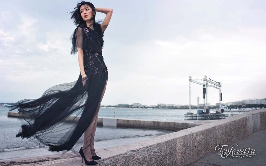 Китайская балерина, модель и актриса Ду Хуан (Du Juan)