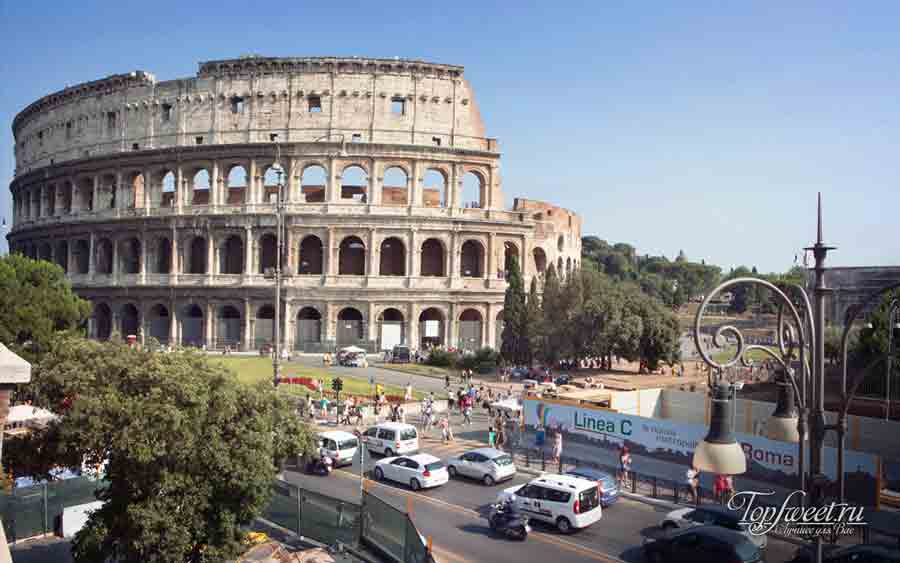 Пробки в Риме