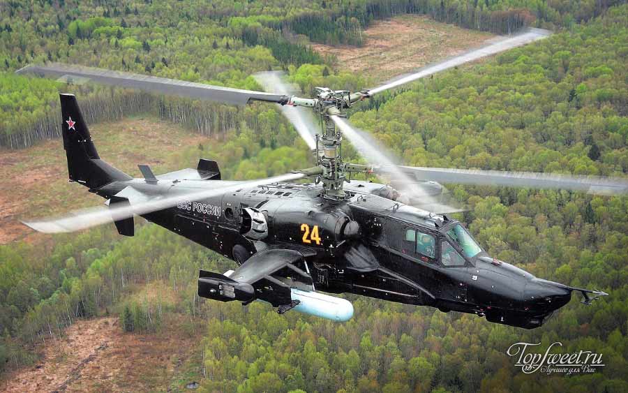 Ударный вертолёт Ка-52 "Аллигатор"
