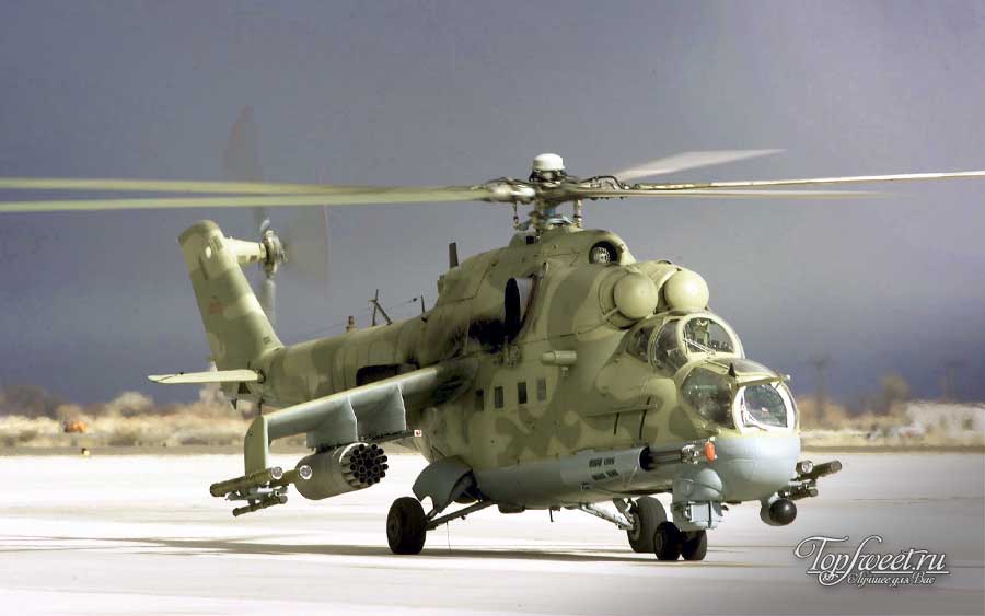 Ударный вертолёт Ми-24