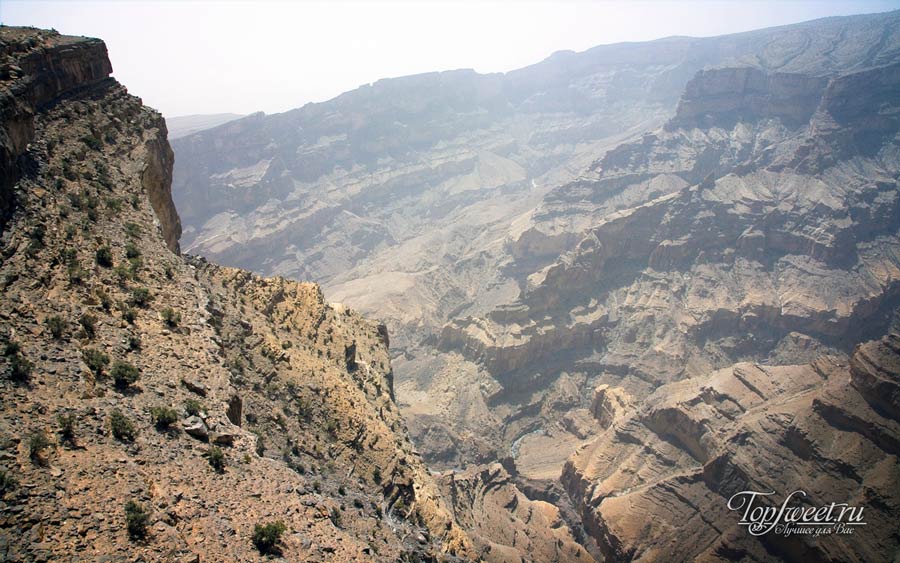 Эш-Шам - высочайшая точка Омана