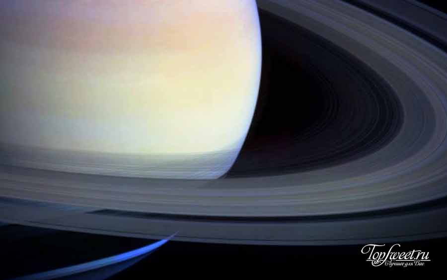 Фотография Сатурна. Вояджер