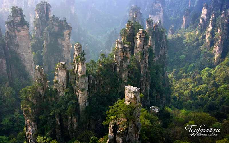 Национальный парк Чжанцзяцзе. 10 красивейших мест