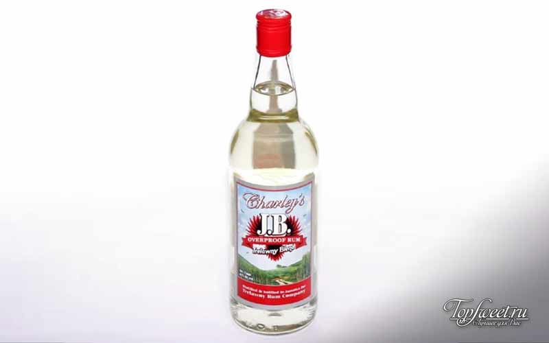 John Crow Batty Rum 160 Proof. Самые крепкие алкогольные напитки в мире
