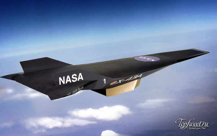 NASA X-43 A. Самые быстрые объекты, сделанные человеком