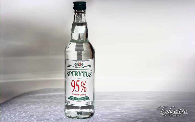 Spirytus Polish Vodka 192 Proof. Самые крепкие алкогольные напитки в мире