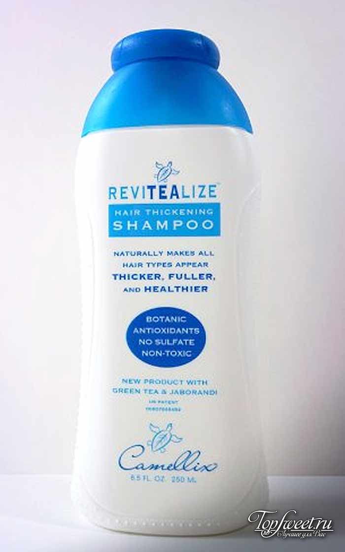 ReviTeaLize Hair Thickening Shampoo. Лучшие шампуни для роста волос
