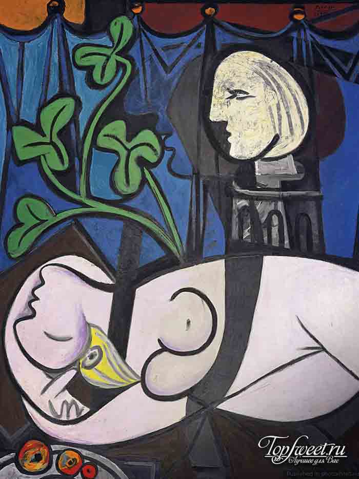 Обнаженная, зеленые листья и бюст. ТОП-10 самых известных картин Пабло Пикассо